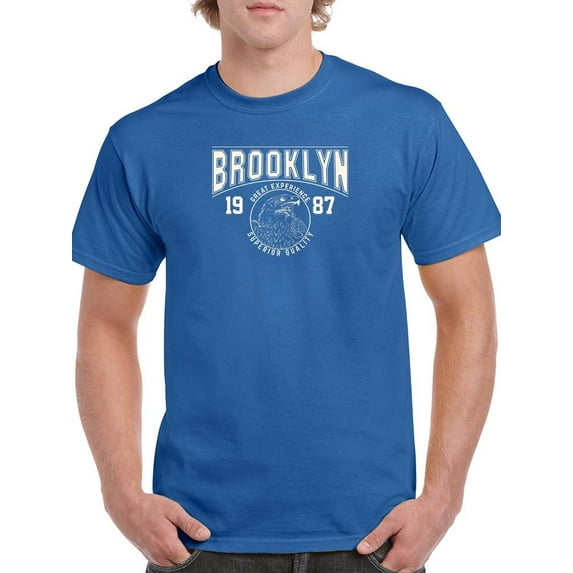 Brooklyn Retro College T-Shirt Men -Image by Shutterstock, Male 4X-Large