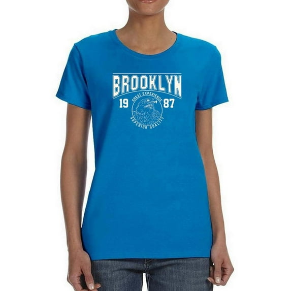 Brooklyn Retro College T-Shirt Women -Image by Shutterstock, Female 5X-Large
