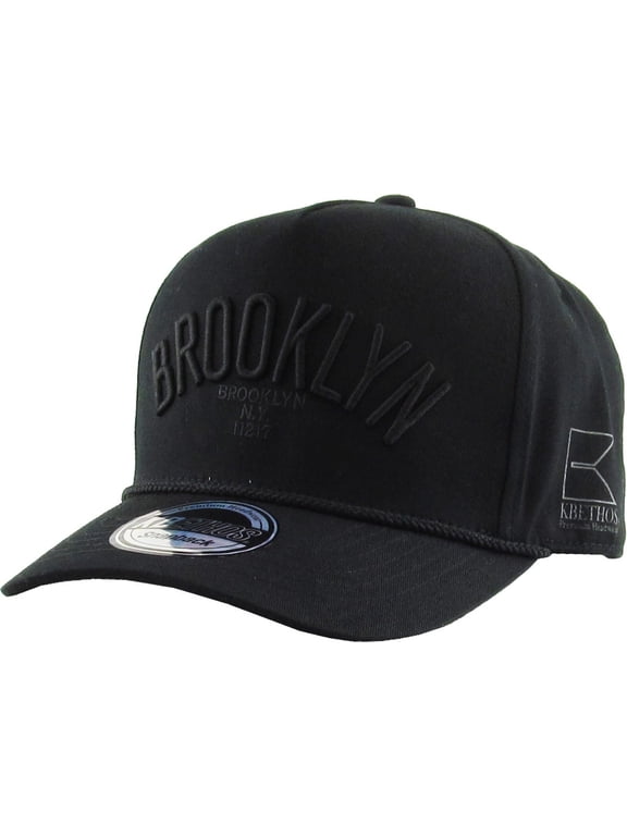Brooklyn Rope Snapback 5-Panel Baseball Trucker Cap Adjustable Fashion Mens Womens