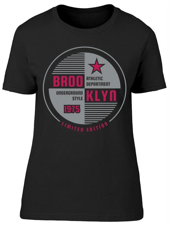 Brooklyn, Round Logo T-Shirt Women -Image by Shutterstock, Female XX-Large
