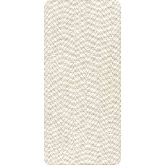 Brooklyn Rug Co  Casual Herringbone Anti Fatigue Kitchen or Laundry Room Comfort Mat 18" x 30"