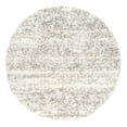 thumbnail image 1 of Brooklyn Rug Co  Thelma Modern Shag Tassel Area Rug Ivory 6' Round 6' Round Indoor Living Room, Bedroom, Dining Room Beige, Off-White, Grey Round, 1 of 9