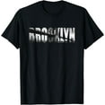 thumbnail image 1 of Brooklyn Shirt - Brooklyn Bridge NYC Cityscape T-Shirts T-Shirt, 1 of 3