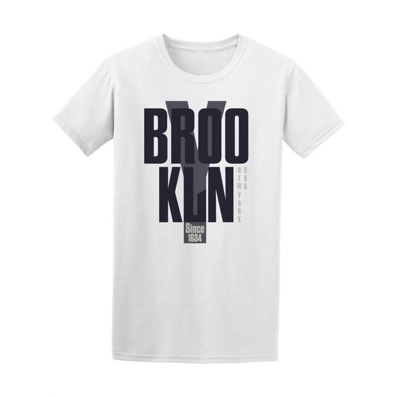 Brooklyn Since 1634 T-Shirt Men -Image by Shutterstock, Male Large