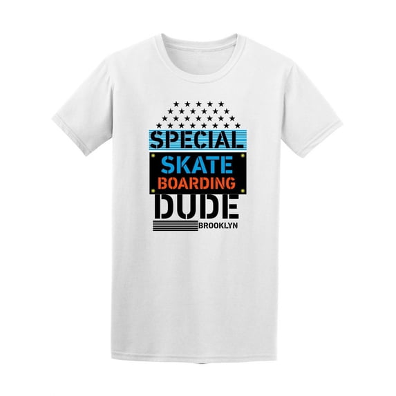Brooklyn Special Dude Skateboard T-Shirt Men -Image by Shutterstock, Male 3X-Large