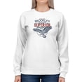 thumbnail image 1 of Brooklyn Superior Denim Goods Sweatshirt Women -Image by Shutterstock, Female 5X-Large, 1 of 4