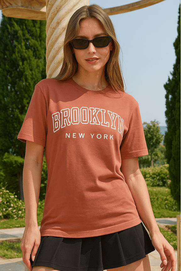 Brooklyn T-shirt, New York Shirt, Vintage T-shirt, Retro Shirt, Trendy TH240524