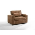 thumbnail image 1 of Brooklyn Twin Sofa Sleeper - Cognac, 1 of 4