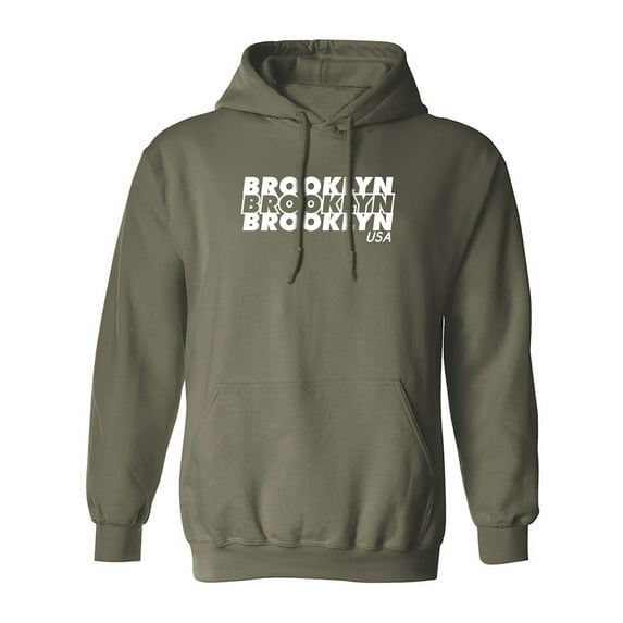 Brooklyn USA Adult Hooded Sweatshirt