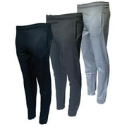 BROOKLYN VERTICAL Boys 3-Pack Poly Fleece Jogger with Pockets | Soft Warm Cozy Size 6-20