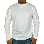 BROOKLYN VERTICAL Mens Long Sleeve Cotton T Shirt Crew Neck 5 colors S-5XL
