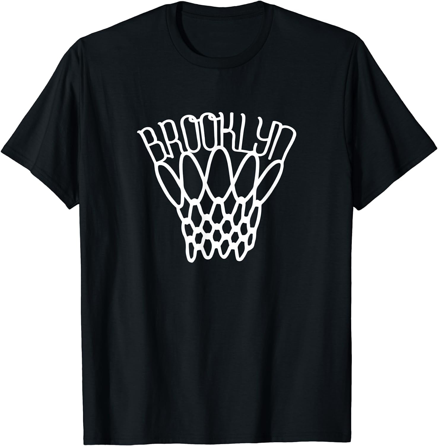 Brooklyn basketball net vintage t-shirt - Walmart.com