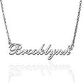 thumbnail image 1 of Brooklynn Custom Name Necklace Customized Personalized Plated Name Necklace for Mother Daughter Friendship Women Valentine's Day Christmas Birthday New Year Silver, 1 of 7