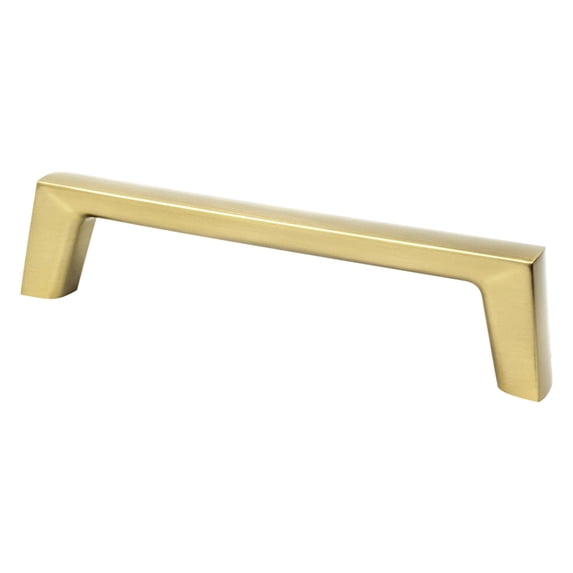 Brookridge 128mm CC Modern Brushed Gold Pull Box of 10