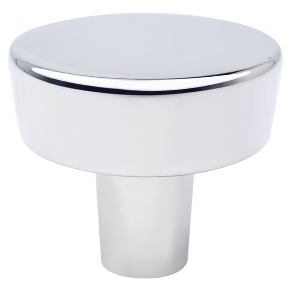 Brookridge Polished Chrome Round Knob Box of 10
