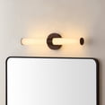thumbnail image 1 of JONATHAN Y Brooks 20.13" 1-Light Industrial Mid-Century Iron Integrated LED Vanity Light, Oil Rubbed Bronze, 1 of 8