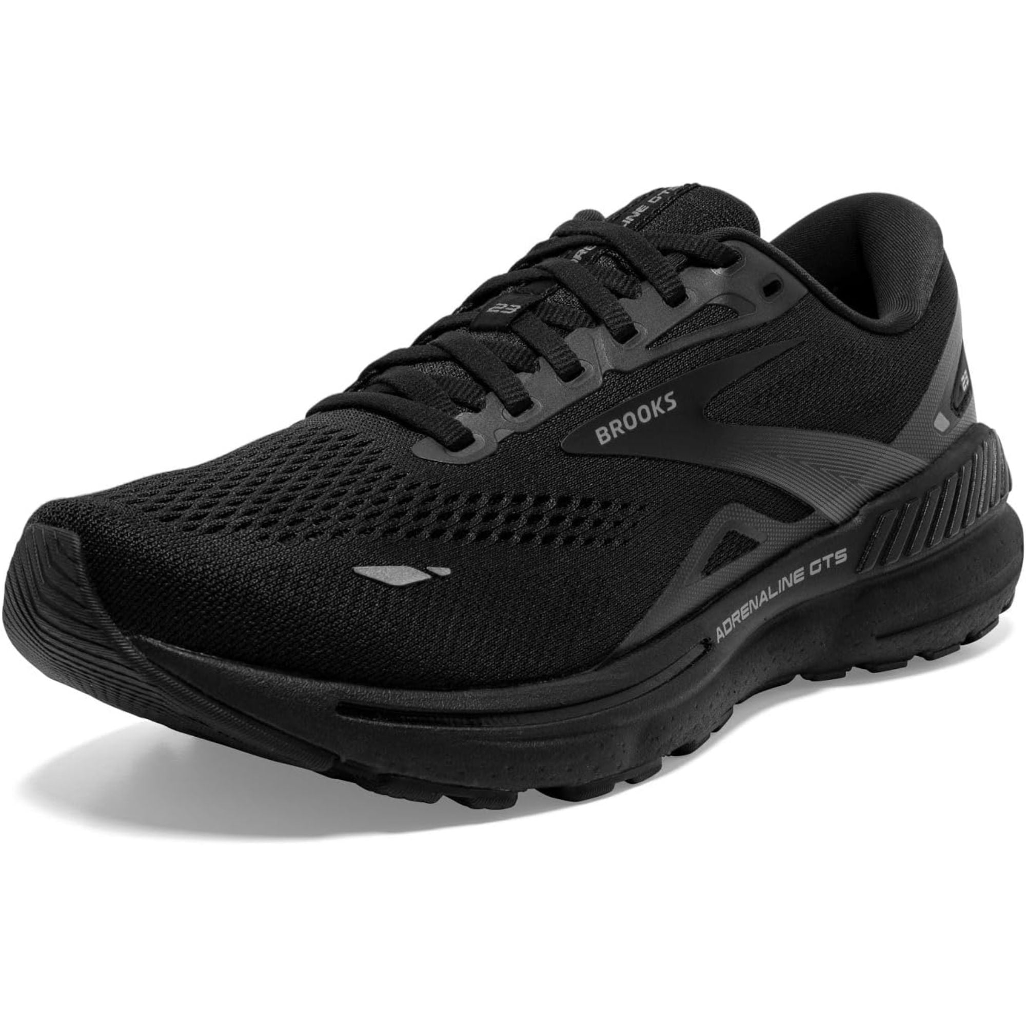 Brooks Adrenaline Gts 23 Supportive Running Shoe Women's Black/Black ...