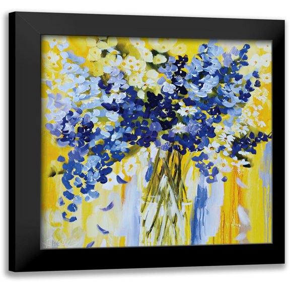 Brooks, Amanda J. 12x12 Black Modern Framed Museum Art Print Titled - Rise and Shine