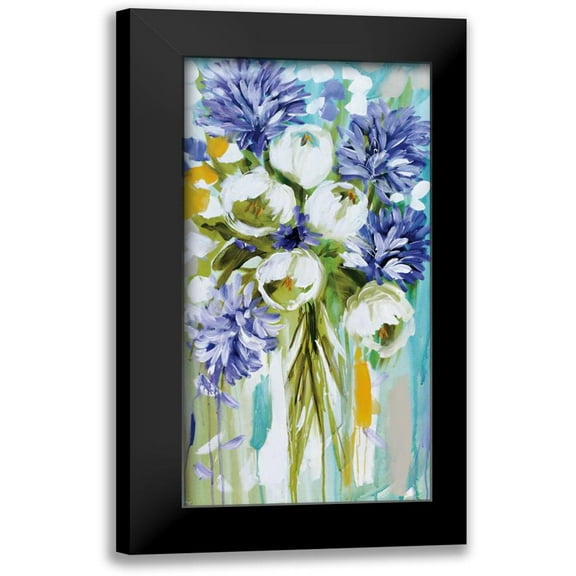 Brooks, Amanda J. 14x24 Black Modern Framed Museum Art Print Titled - Summer Glow