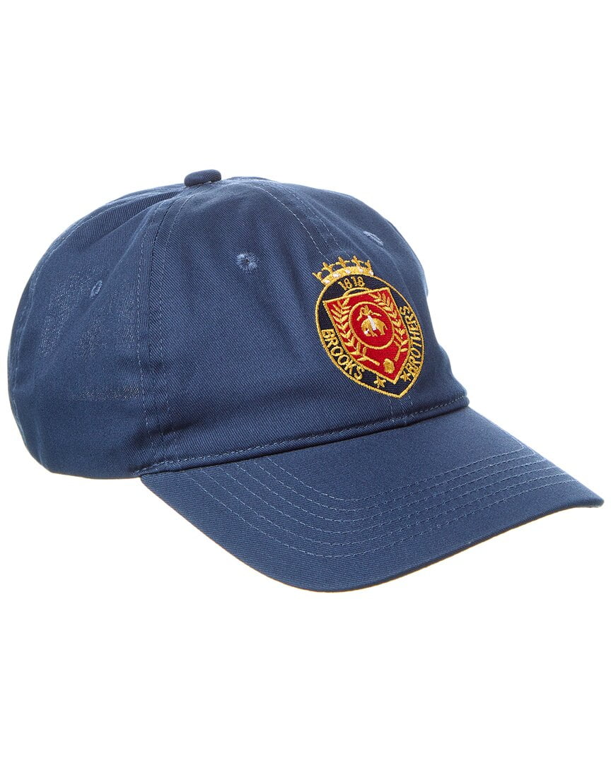 Brooks Brothers Crest Embroidered Baseball Hat, os, Blue - Walmart