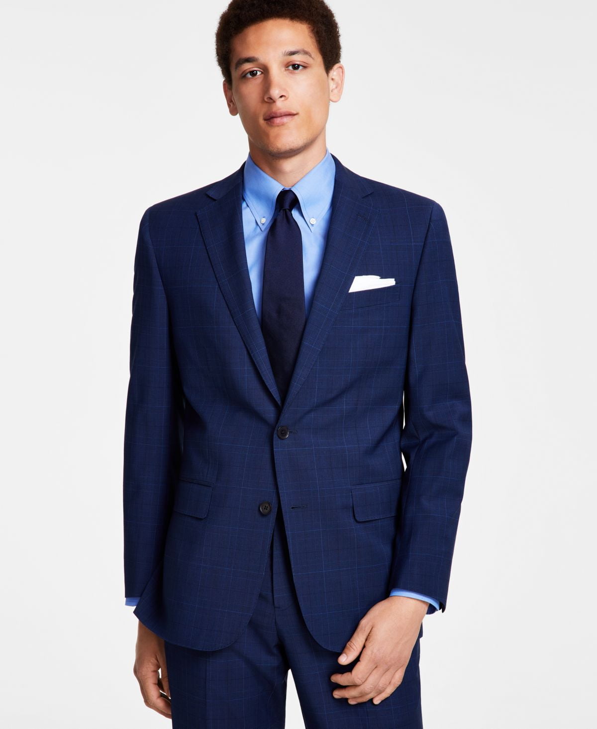 良品✨Brooks Brothers スーツ スリーピース ネイビー XL 毛 Men's Brooks Brothers Explorer Collection Classic Fit Wool