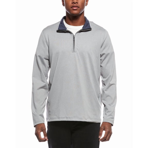 Brooks Brothers mens  1/2-Zip Pullover, l, Gray