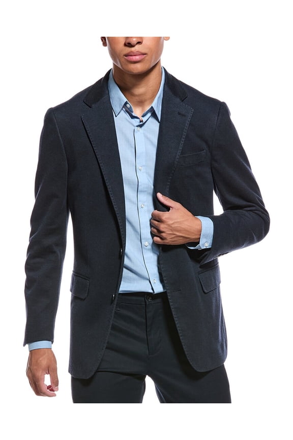 mens Classic Blazer, 38 REG, Blue