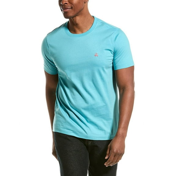 Brooks Brothers mens  Classic T-Shirt, M, Blue