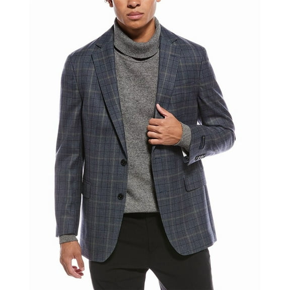 Brooks Brothers mens Classic Wool Sportscoat, 38 REG, Blue