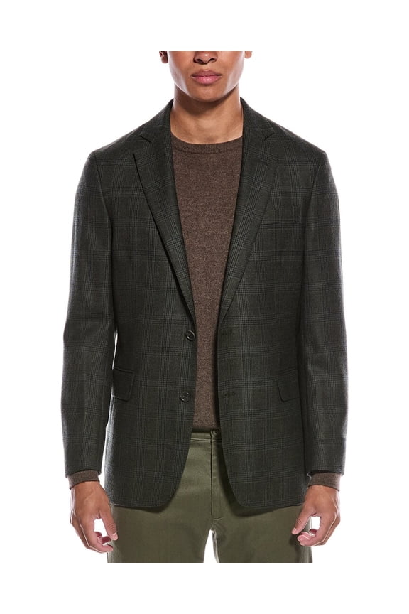 mens  Classic Wool Sportscoat, 38 REG, Green