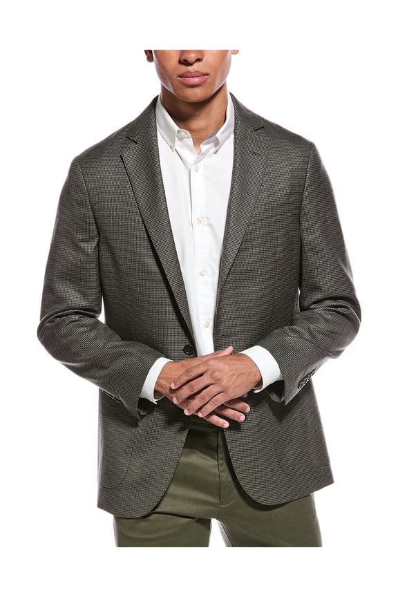 mens  Classic Wool Sportscoat, 38 REG, Green