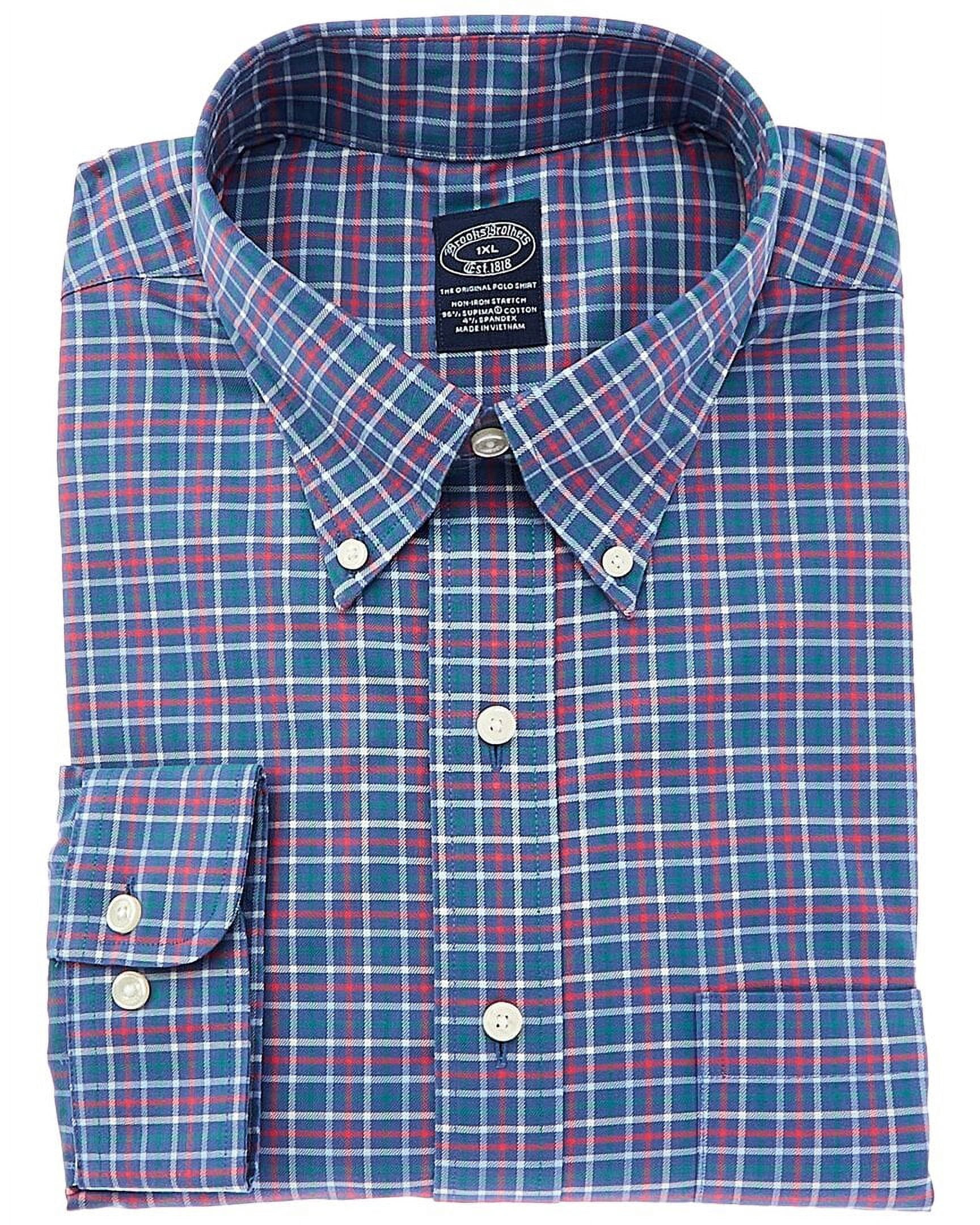 slim fit dress slacks Camisa Formal Pinpoint Cuello Spread Classic Fit Wrinkle Resistant Bro –  Villaromana main image 1