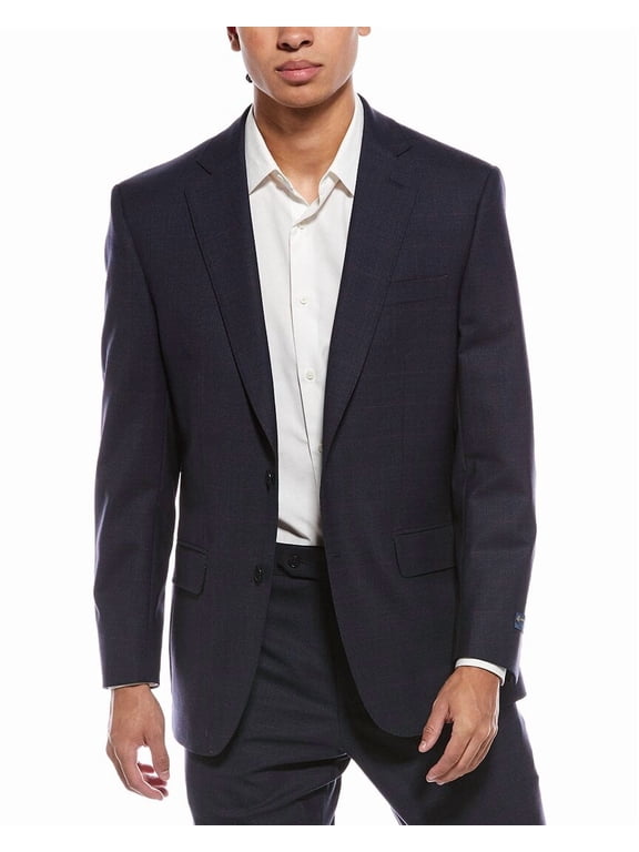 mens Expedition Wool-Blend Jacket, 40 REG, Blue
