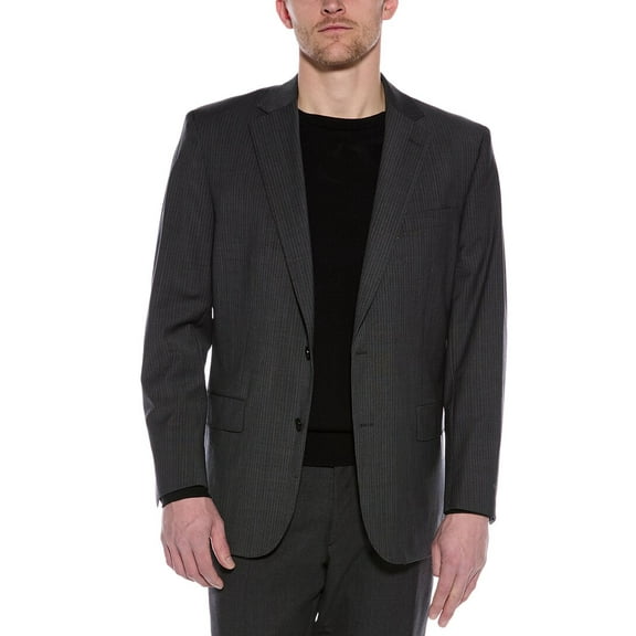 Brooks Brothers mens  Explorer Classic Wool-Blend Blazer, 42 REG, Grey