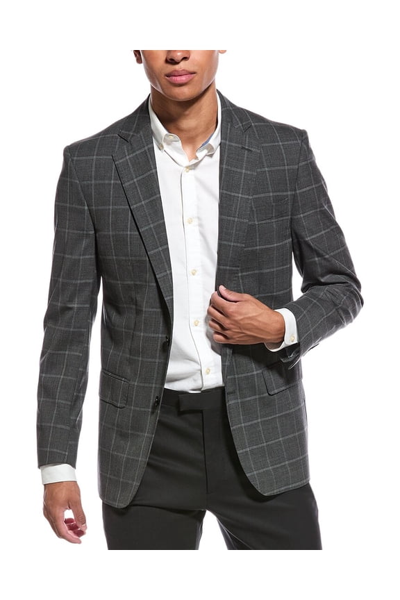 mens Explorer Wool Sportscoat, 40 REG, Grey