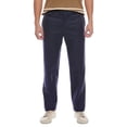 thumbnail image 1 of Brooks Brothers mens  Linen-Blend Pant, 40W 32L, Navy, 1 of 3