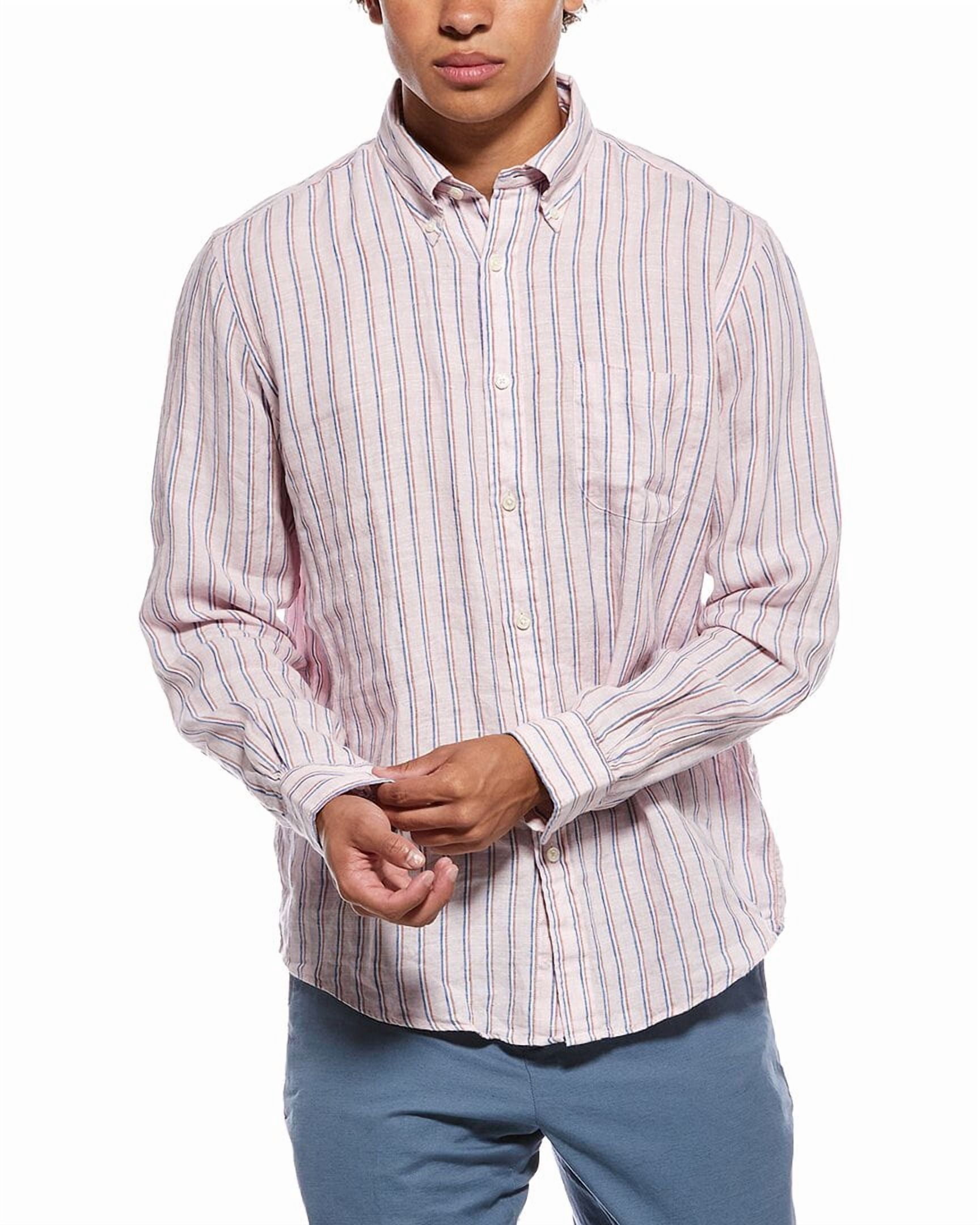 Brooks Brothers Linen Seasonal Pattern Shirt Men's