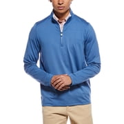 Brooks Brothers mens Performance 1/2-Zip Pullover, l, Blue