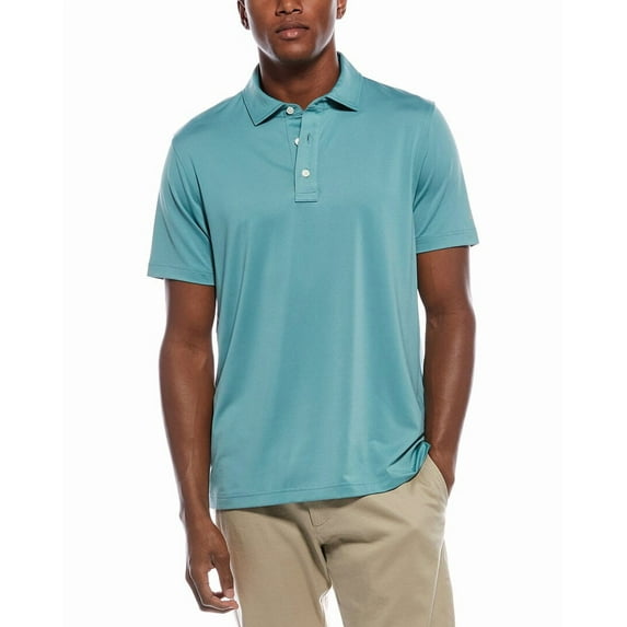 Brooks Brothers mens Performance Polo Shirt, XL, Green