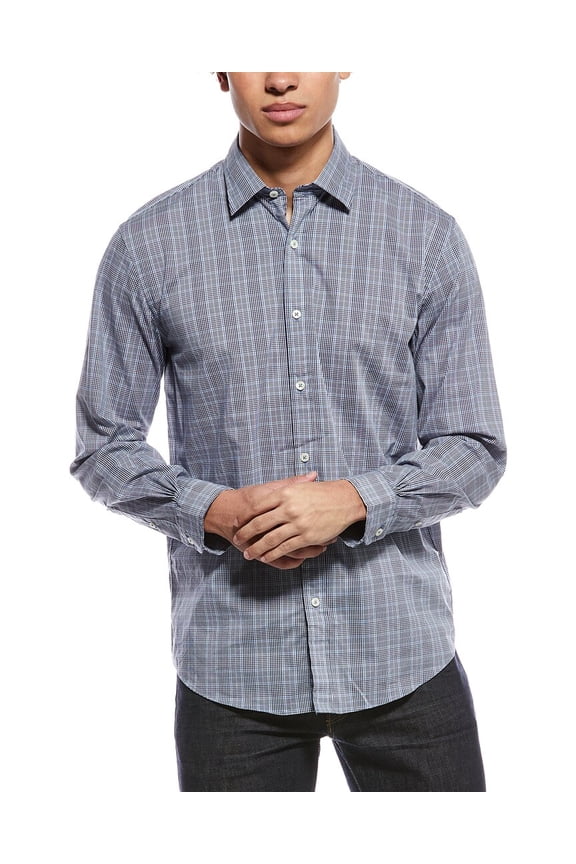 mens Performance Shirt, SM, Navy