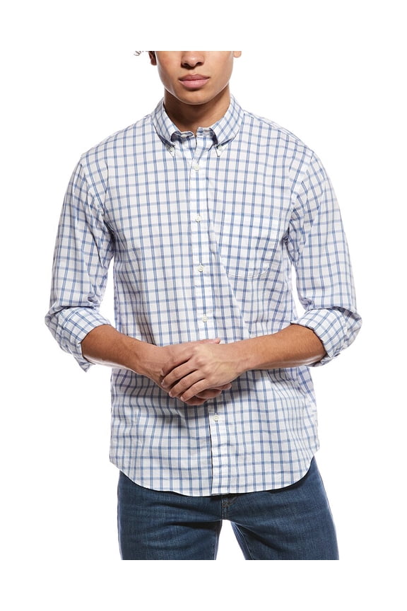 mens Performance Shirt, m, Blue