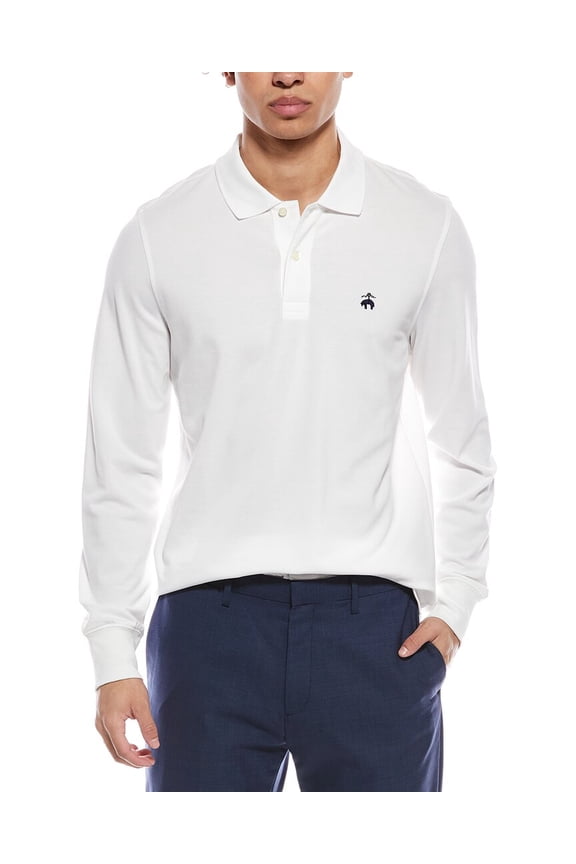 mens Pique Core Polo Shirt, XXL, White