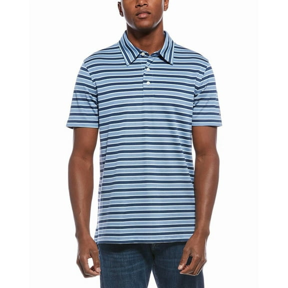 Brooks Brothers mens  Pique Polo Shirt, XL, Blue