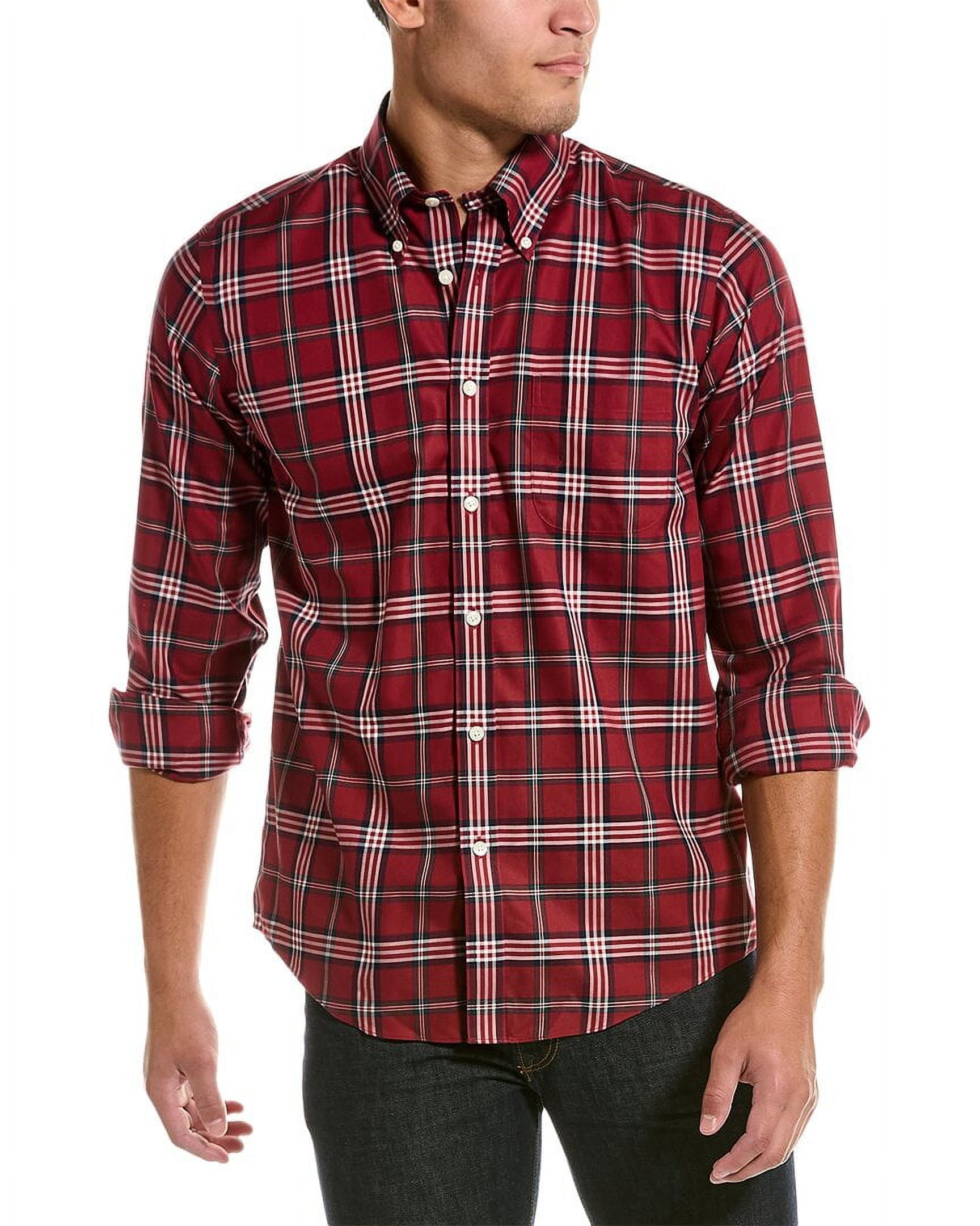 Brooks Brothers mens Regent Fit Woven Shirt, S, Red Bangladesh Ubuy