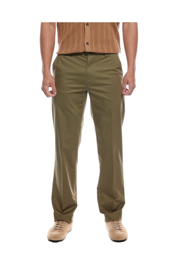 mens Regular Advantage Chino, 31-32, Green