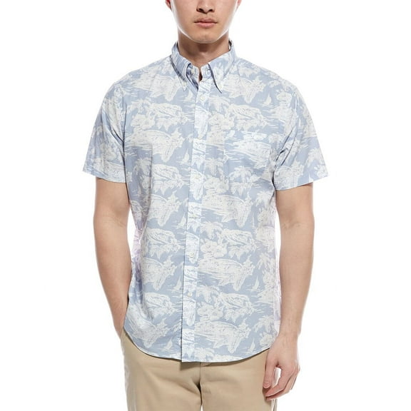 Brooks Brothers mens  Regular Fit Poplin Shirt, m, White