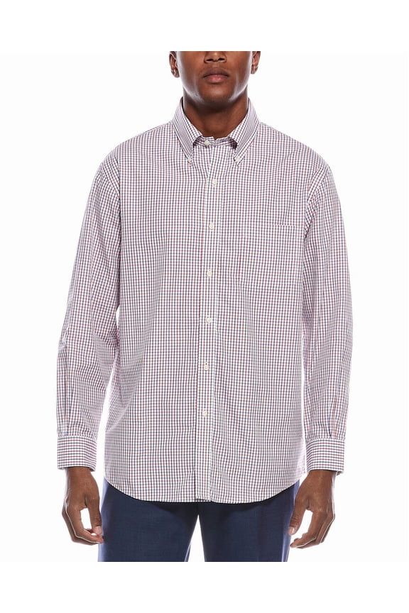 mens Shirt, 16H 32/33, Red