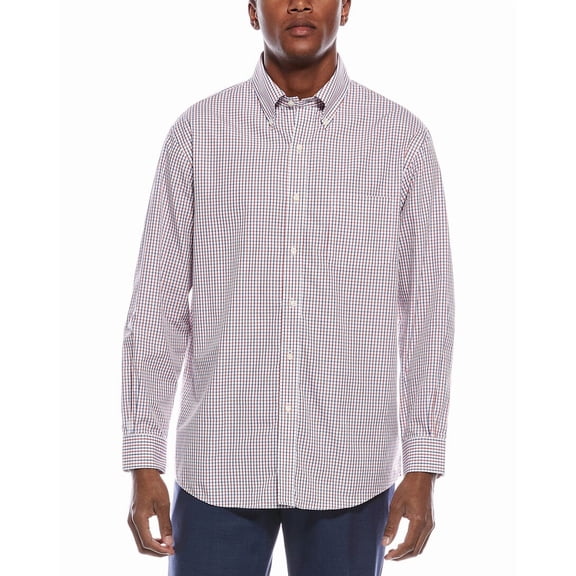 Brooks Brothers mens  Shirt, 17 32/33, Red