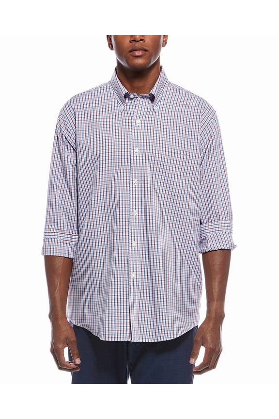 mens Shirt, 17 36/37, Blue