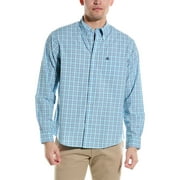 Brooks Brothers mens  Spring Check Woven Shirt, S, Blue